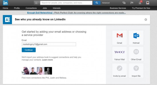 Linkedin Tools 1. Upload Email List To Add Connections on LinkedIn