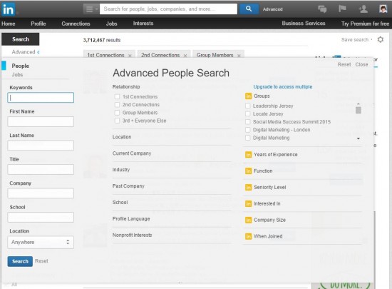 Linkedin Tools 8. Search Strategically on LinkedIn